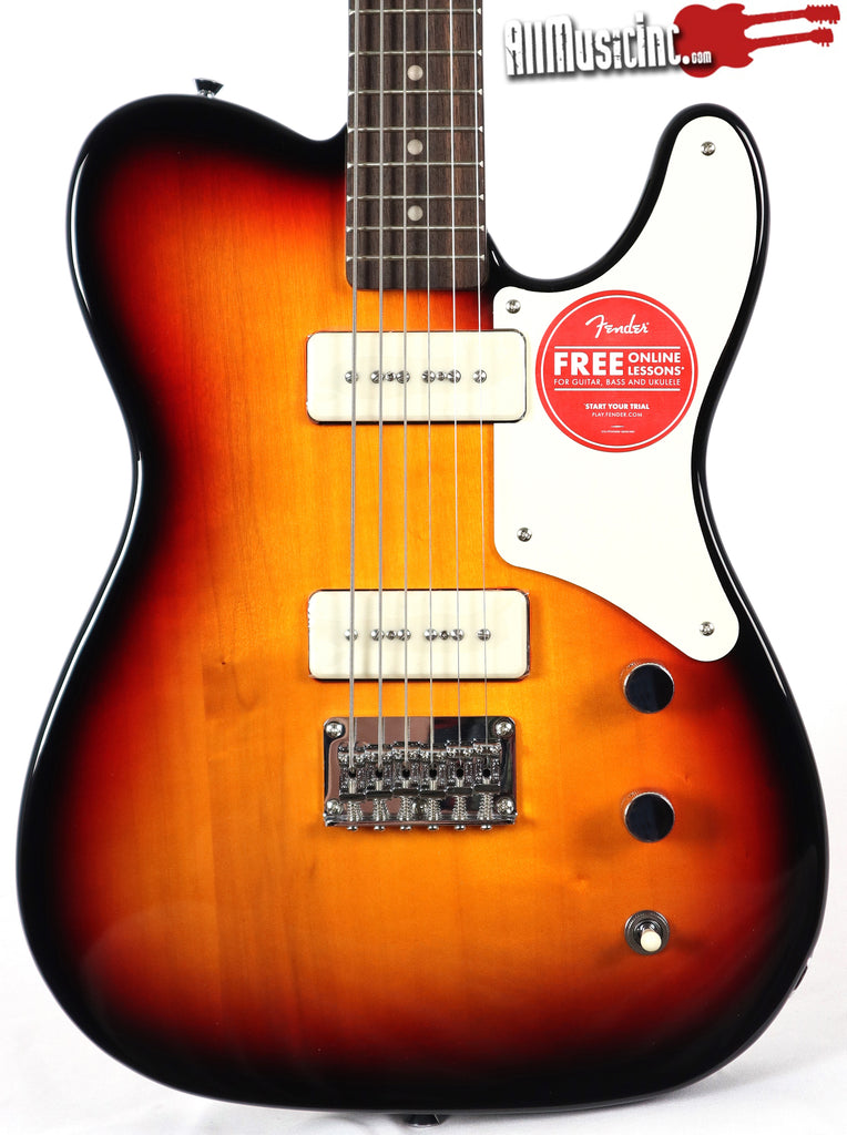 Squier Paranormal Cabronita Baritone Telecaster Sunburst Guitar All Music Inc