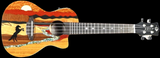 Luna Vista Stallion Tropical Woods Concert Ukulele