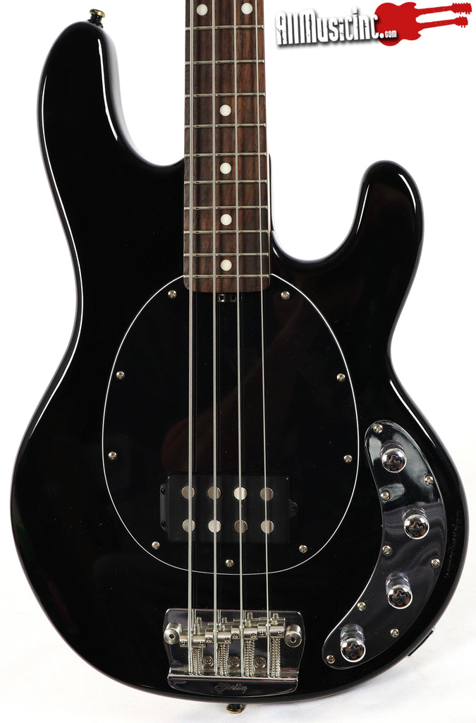 Sterling by Music Man Ray 34 4 String Black Electric Bass Guitar EBMM All Music Inc