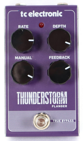 TC Electronic Thunderstorm Flanger Electric Guitar Effect Pedal