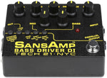 Tech 21 NYC SansAmp Bass Driver DI V2 Bass Guitar Direct Box Preamp Effect Pedal