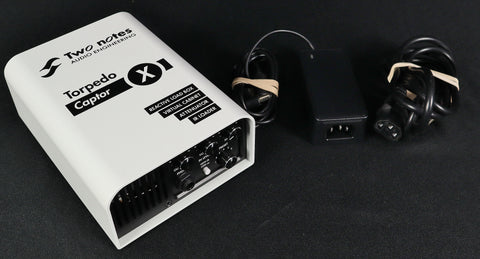 Two Notes Torpedo Captor X Reactive 8ohm Loadbox DI and Attenuator