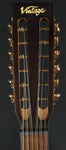 Vintage VE-880PB Paul Brett Natural 12-String Acoustic Electric Guitar