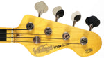Vintage Icon Series VJ74 Relic Electric Bass Guitar Wilkinson Distressed Black