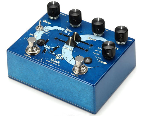 Walrus Audio Sloer Stereo Ambient Reverb Blue Guitar Effect Pedal – All Music Inc
