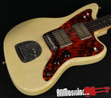 Waterslide Jazz Master Nitro Relic Blonde Offset Electric Guitar