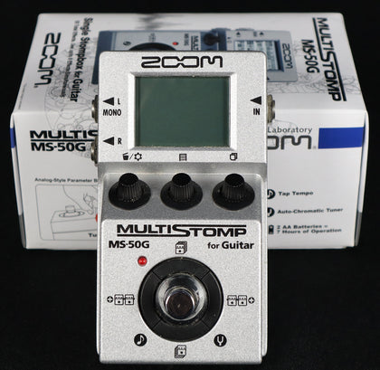 Zoom MS-50G MultiStomp Electric Guitar Multi-Effects Pedal
