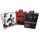 Floyd Rose FR-360 Wireless Ear Buds Ear-Buds w/ In-Line Microphone Mic Black