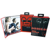 Floyd Rose FR-360 Wireless Ear Buds Ear-Buds w/ In-Line Microphone Mic Black