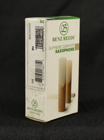 Benz Supreme Comfort BSC5SA20 Alto Saxophone Sax Reed
