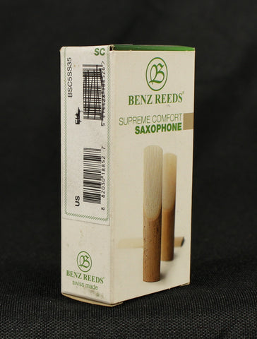 Benz Supreme Comfort BSC5SS35 Soprano Saxophone Sax Reed