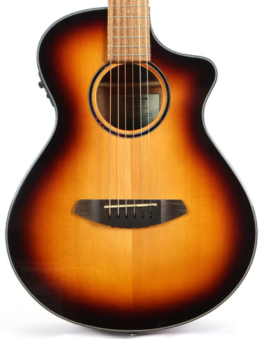 Breedlove Discovery Companion S CE Edgeburst Solid Top Acoustic Electric Guitar