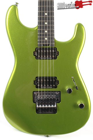 Charvel Pro-Mod San Dimas Style 1 HH FR Lime Green Metallic Electric Guitar