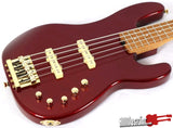 Charvel Pro Mod San Dimas 5-String Candy Apple Red Electric Bass Guitar