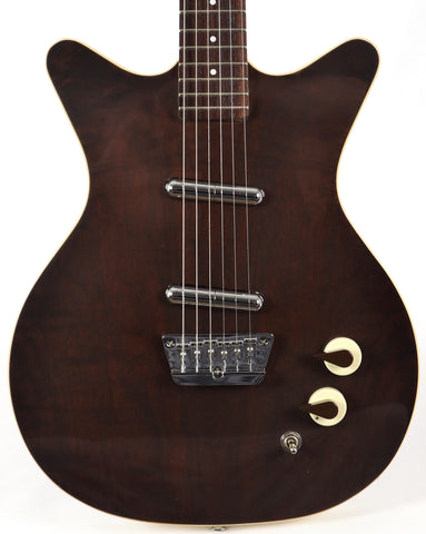 Danelectro 59 Divine Dark Walnut Semi-Hollow Electric Guitar