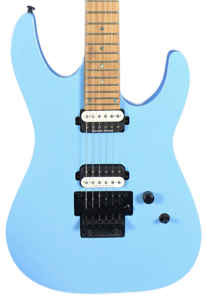 Dean Modern MD24 Roasted Maple Vintage Blue Floyd Rose