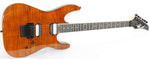 Dean Modern 24 Select Flame Top Tiger Eye Electric Guitar Floyd Rose
