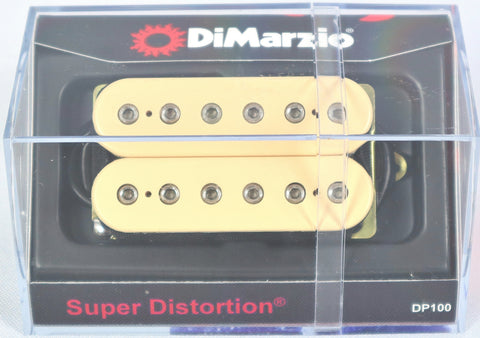 DiMarzio DP100-CR Super Distortion Black Humbucker Electric Guitar Pickup