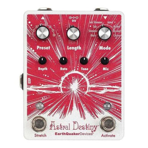 EarthQuaker Devices Astral Destiny Octave Reverb Electric Guitar Effect Pedal