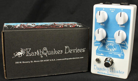 EarthQuaker Devices Dispatch Master v3 Delay Reverb Guitar Effect Effects Pedal