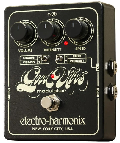 Electro-Harmonix Good Vibes Analog Modulator Guitar Effect Effects Pedal
