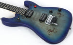 EVH 5150 Deluxe Poplar Burl Aqua Burst Floyd Rose Electric Guitar