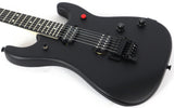 EVH 5150 Standard Stealth Black Electric Guitar w/ Floyd Rose D-Tuna