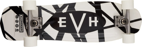 EVH Aluminati Bumblebee Black and White Skateboard