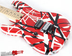 EVH Striped Series Red Black White Electric Guitar Stripes Left-Handed Van Halen