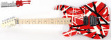 EVH Striped Series Red Black White Electric Guitar Stripes Left-Handed Van Halen