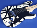 EVH Striped Series Van Halen Electric Guitar Black & White Stripes Floyd Rose