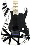 EVH Striped Series Van Halen Electric Guitar Black & White Stripes Floyd Rose