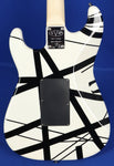 EVH Striped Series Van Halen Electric Guitar Black & White Stripes Floyd Rose