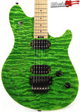 EVH Wolfgang WG Standard Quilted Trans Green Electric Guitar