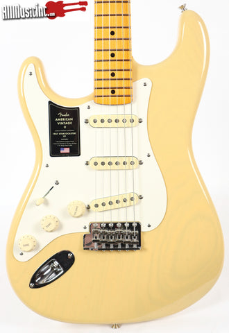 Fender American Vintage II '57 Stratocaster Lefty Vintage Blonde Electric Guitar