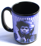 Fender Guitars Jimi Hendrix Kiss The Sky 15oz Purple Ceramic Mug