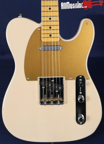 Fender JV Modified 50s White Blonde Telecaster Tele Electric Guitar