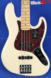 Fender Player Plus Active Jazz Bass Olympic Pearl Electric Bass Guitar