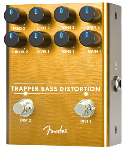 Fender Trapper Distortion Electric Bass Guitar Effect Effects Pedal