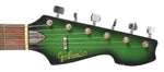 Vintage Galanti Grand Prix Green Burst Electric Guitar Made in Italy