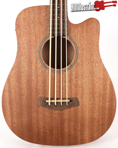 Gold Tone Micro-Bass MBass 25" Scale Fretted Acoustic Electric Bass Guitar