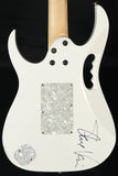 Ibanez Steve Vai Owned/Signed JEM JEM7V-WH White Electric Guitar