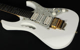Ibanez Steve Vai Owned/Signed JEM JEM7V-WH White Electric Guitar
