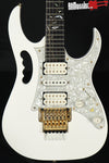 Ibanez Steve Vai Owned/Signed JEM JEM7V-WH White Electric Guitar