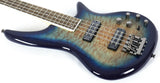Jackson JS Series Spectra JS3Q Amber Blue Burst Electric Bass Guitar