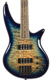 Jackson JS Series Spectra JS3Q Amber Blue Burst Electric Bass Guitar