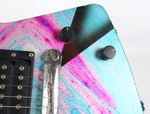 JEM Steve Vai Owned Despagni Wyld Styles MC Mini Swirl Dipped Electric Guitar