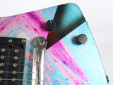 JEM Steve Vai Owned Despagni Wyld Styles MC Mini Swirl Dipped Electric Guitar