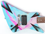 JEM Steve Vai Owned Despagni Wyld Styles MC Mini Swirl Dipped Electric Guitar