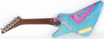 JEM Steve Vai Owned Despagni Wyld Styles MC Mini Swirl Dipped Electric Guitar